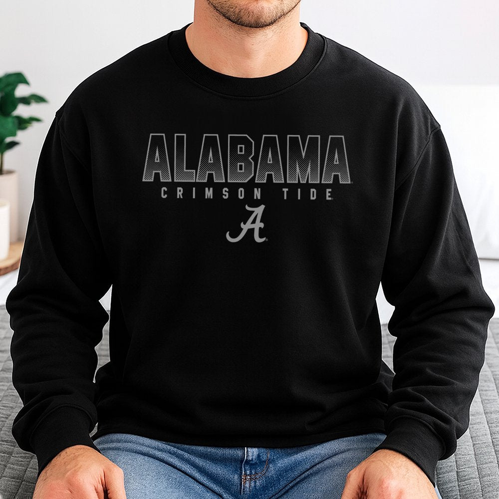 Alabama Crimson Tide Sweatshirt | Vintage College Football Graphic | Premium Cotton Blend Crewneck | Gift for Alumni & Sports