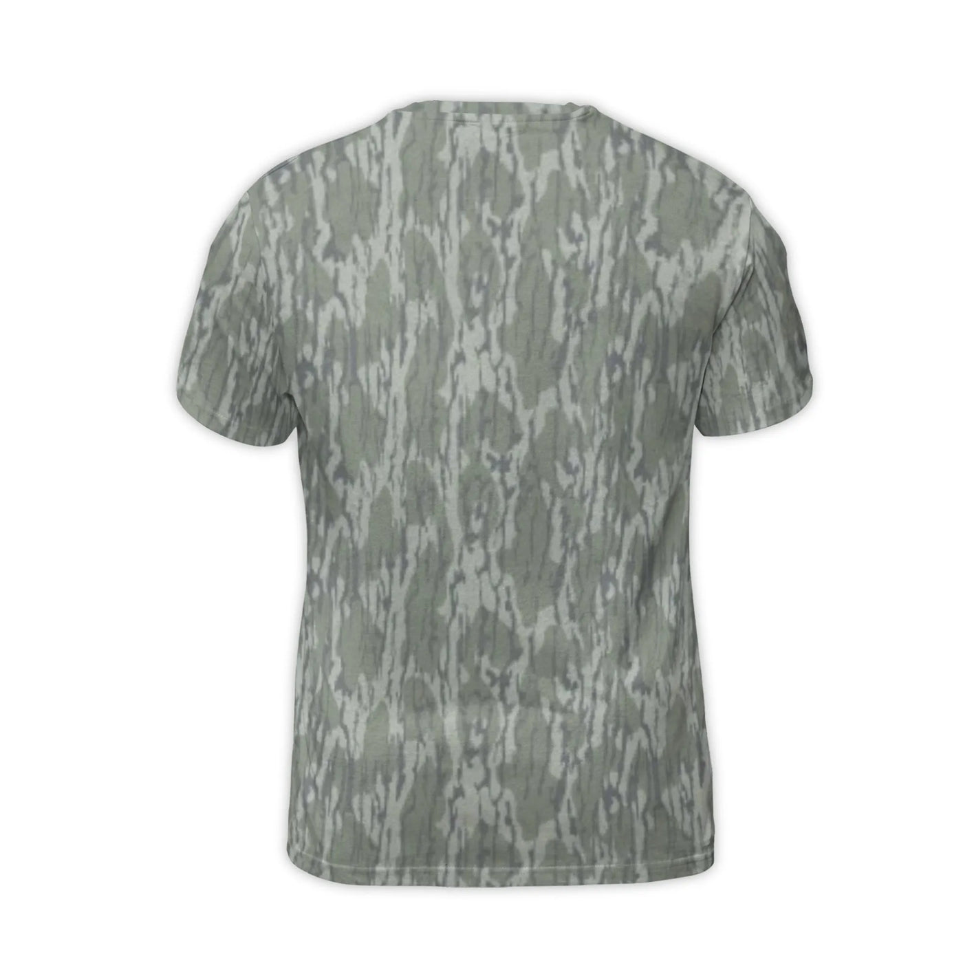 Woodland Camo 3D T-Shirt | All-Over Tree Bark Print | Premium Stretch Jersey | Outdoor Enthusiast Graphic Tee