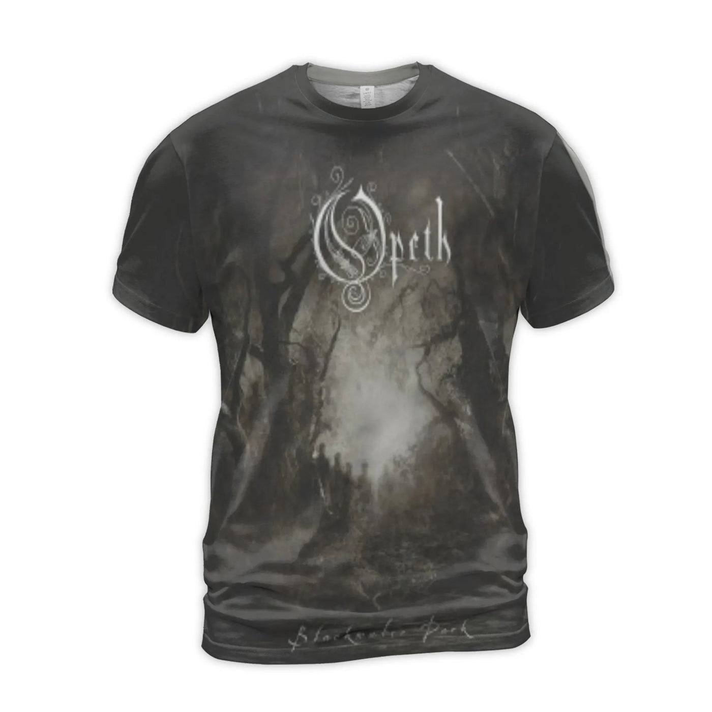 Opeth T-Shirt | Blackwater Park Album Cover All-Over Print | Premium Polyester Spandex | Metal Music Fan Gift
