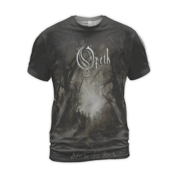 Opeth T-Shirt | Blackwater Park Album Cover All-Over Print | Premium Polyester Spandex | Metal Music Fan Gift