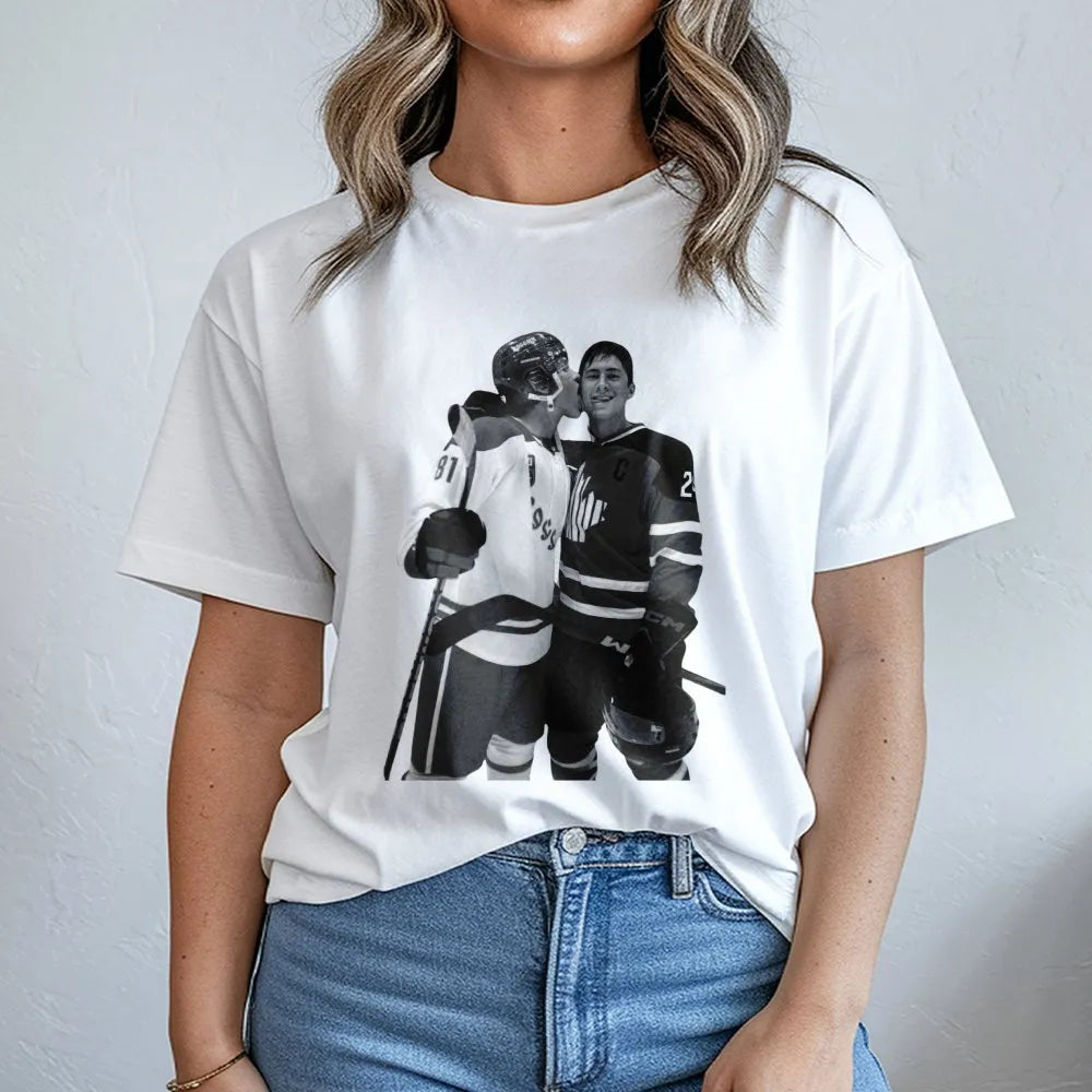 Heated Rivalry Hockey T-Shirt | Shane and Ilya Graphic Tee | Premium Cotton Fan Apparel | Gift for Book Lovers and Sports Dra