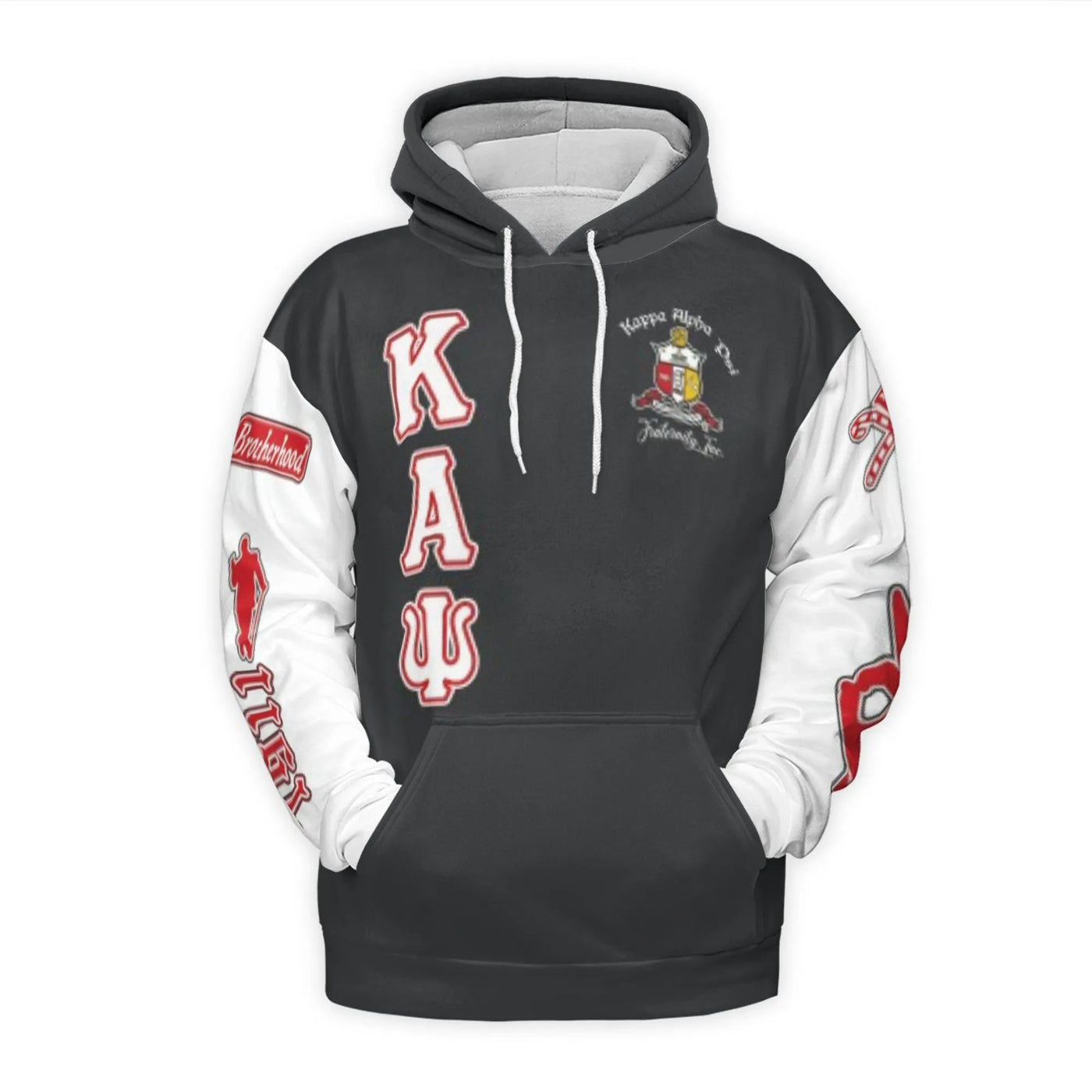 Kappa Alpha Psi Hoodie | 1911 Greek Fraternity Crest Design | Premium Polyester Fleece Pullover | Limited Edition Apparel for