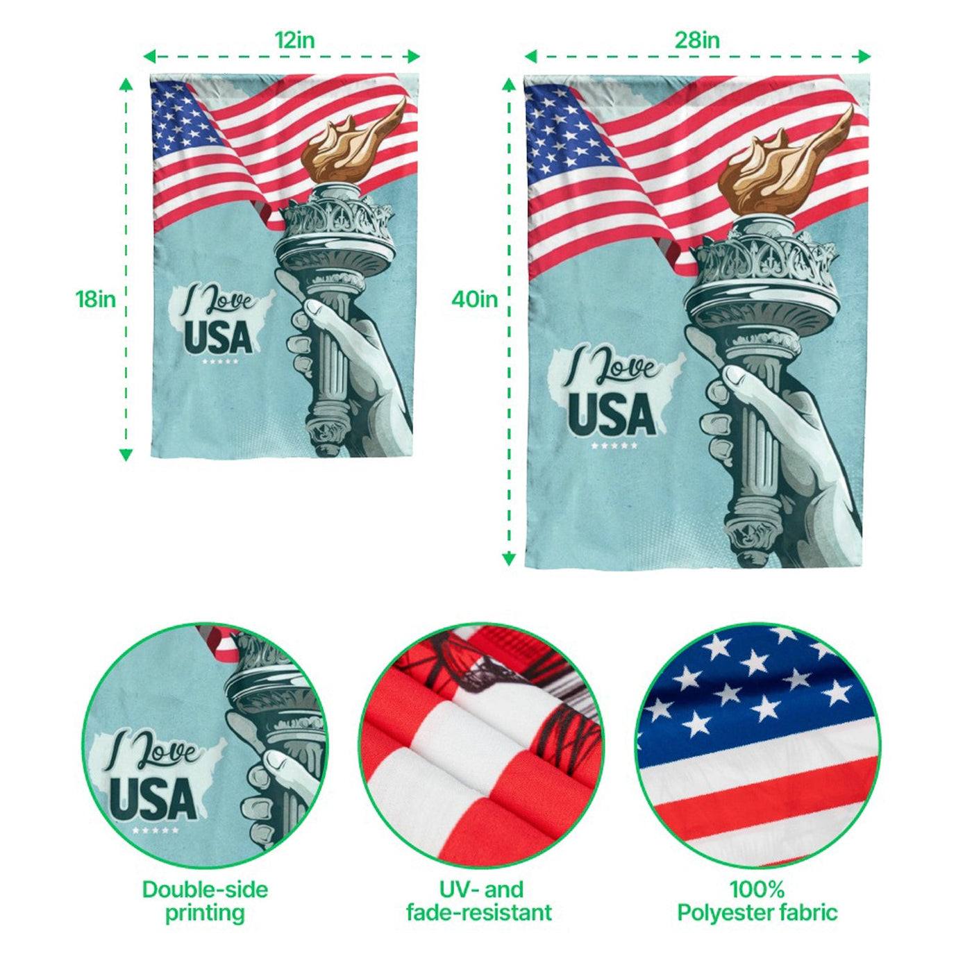 Proud Vietnam Veteran Garden Flag | Patriotic Military Service Memorial | Premium Weather-Resistant Fabric | Thoughtful Veter