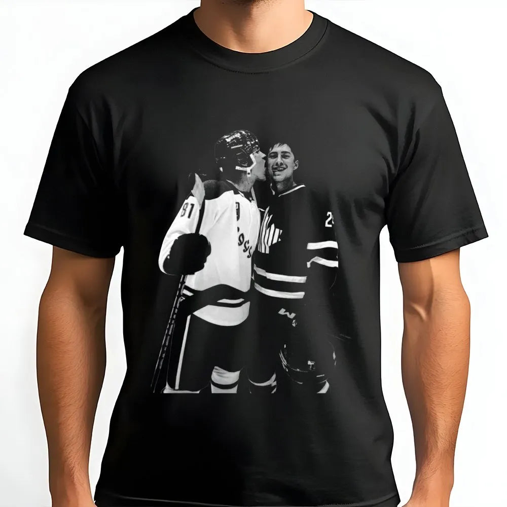 Heated Rivalry Hockey T-Shirt | Shane and Ilya Graphic Tee | Premium Cotton Fan Apparel | Gift for Book Lovers and Sports Dra
