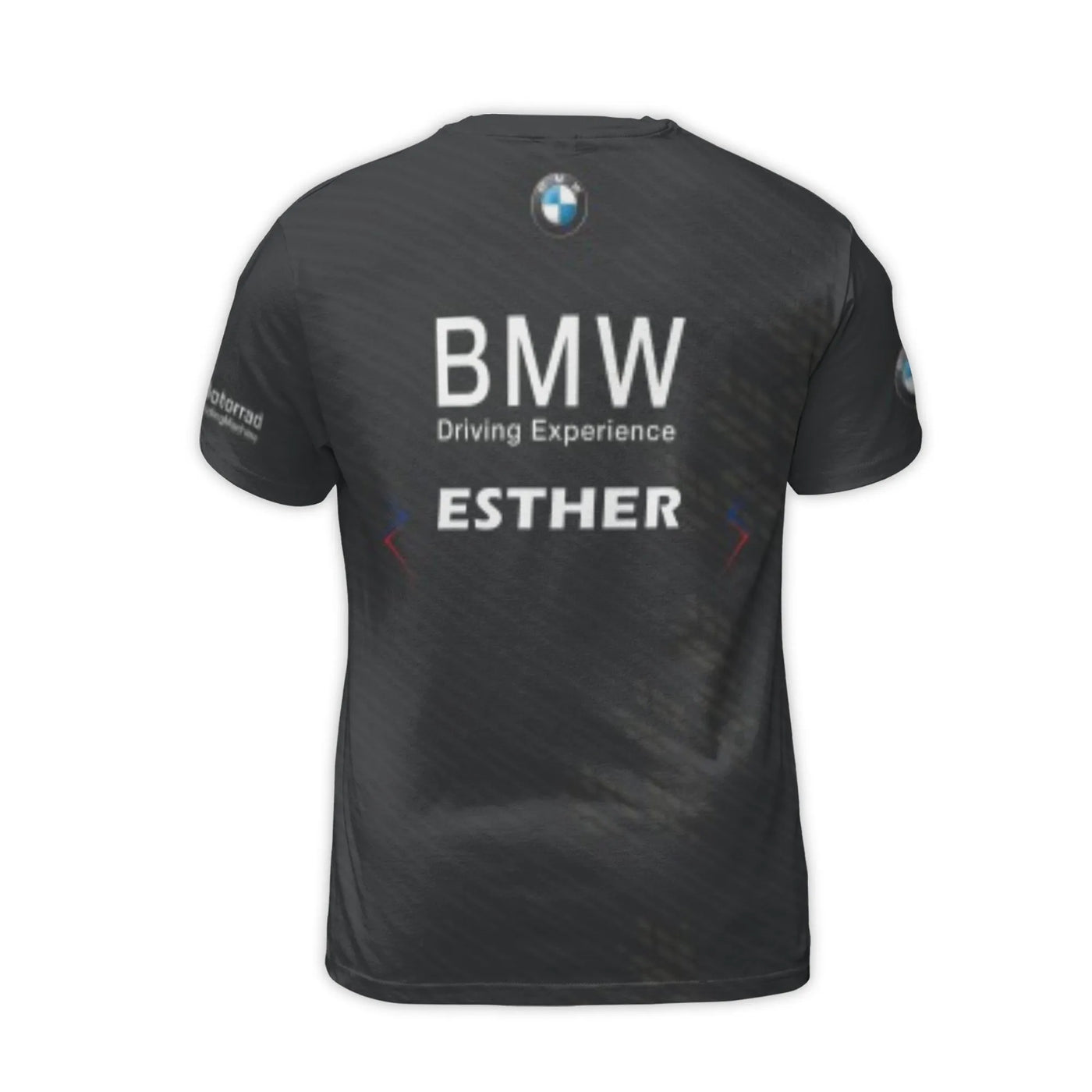 BMW Driving Experience T-Shirt | Personalized Custom Name Graphic Tee | Premium Polyester Spandex | Gift for Car Enthusiasts 