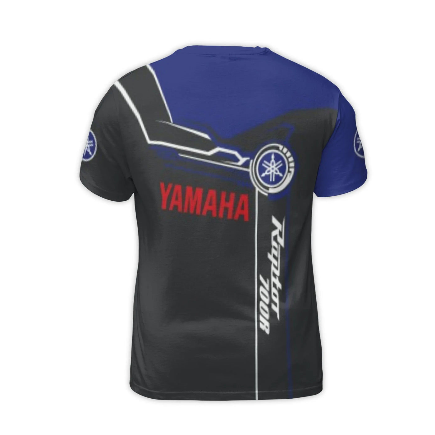 Yamaha Raptor 700R Graphic T-Shirt | All-Over 3D Print Racing Design | Premium Polyester Spandex | Gift for ATV Off-Road Enth