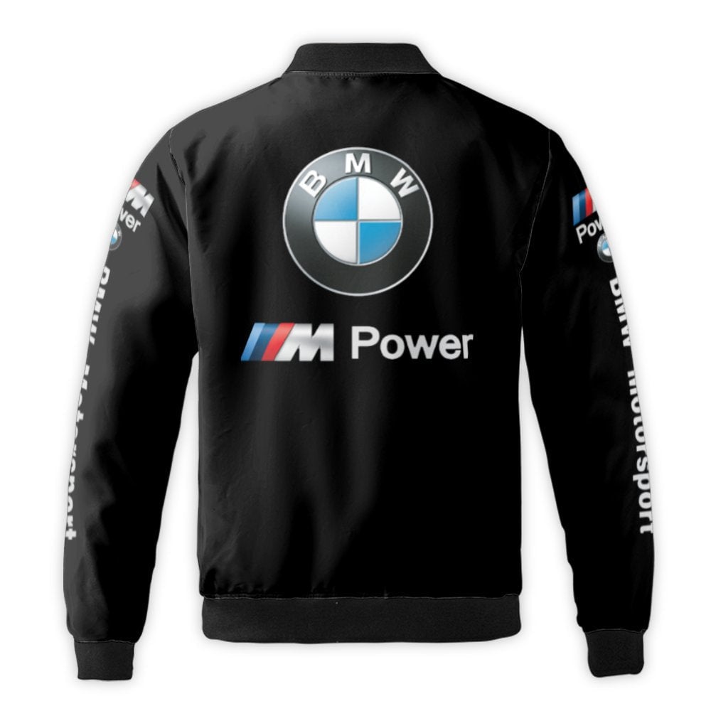 Motorsport Bomber Jacket | Performance Car Graphic Print | Durable Nylon Shell | Premium Gift for German Auto Enthusiasts
