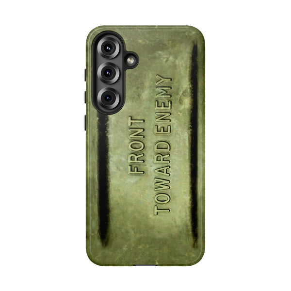 Front Toward Enemy Phone Case | Claymore Mine Military Design for samsung | Dual-Layer Shockproof Cover | Premium Gift for Ve