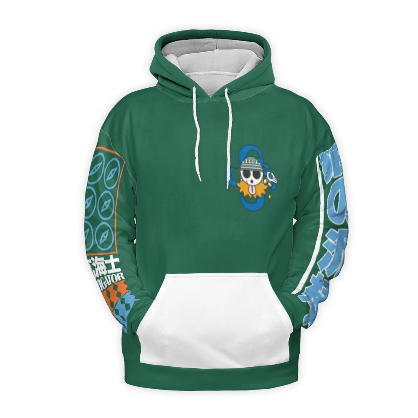Anime Graphic 3D Hoodie | Nami Manga Character Print | Premium Polyester Fleece Pullover | Unisex Gift for One Piece Fans