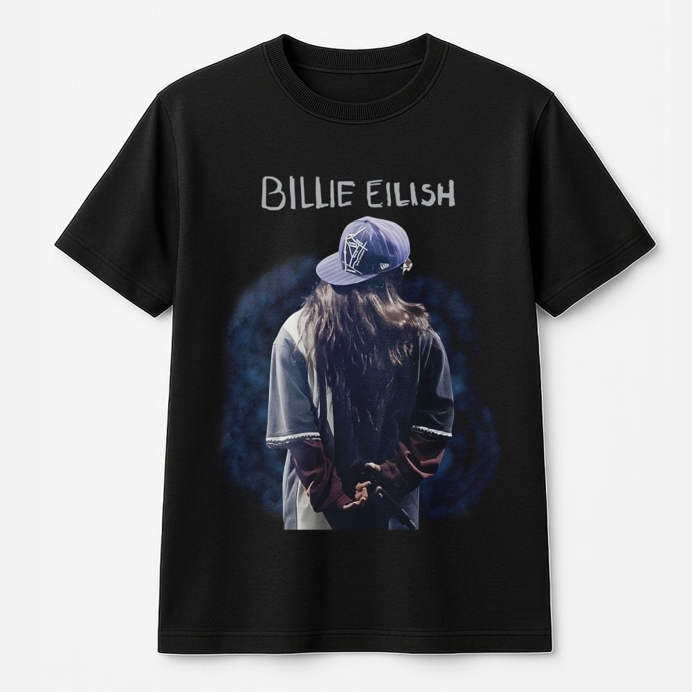 Billie Eilish Graphic T-Shirt | Hit Me Hard And Soft Tour Aesthetic | 100% Premium Cotton Tee | Music Fan Concert Apparel Gif