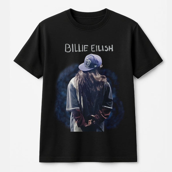 Billie Eilish Graphic T-Shirt | Hit Me Hard And Soft Tour Aesthetic | 100% Premium Cotton Tee | Music Fan Concert Apparel Gif