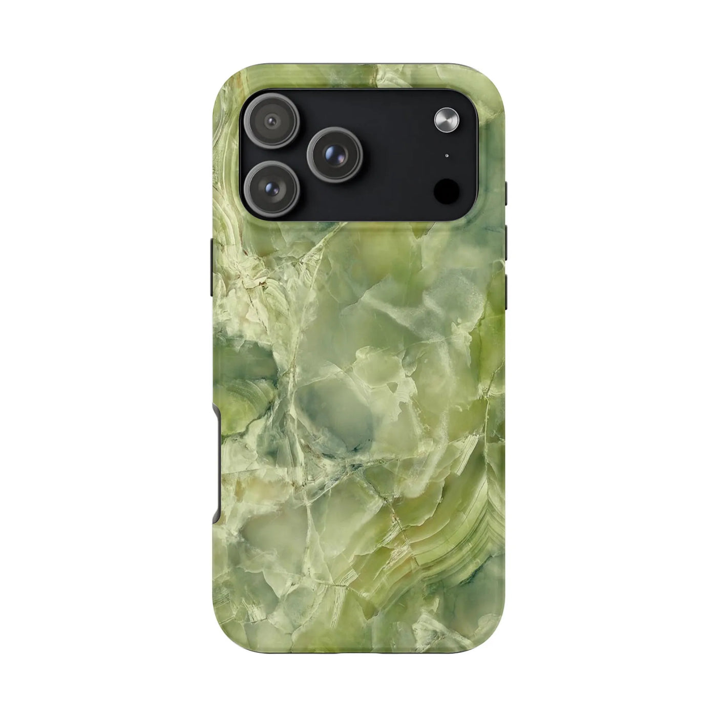 Green Marble iPhone Case | Elegant Stone Texture Design | Premium Dual-Layer Protection | Stylish Protective Cover for iPhone